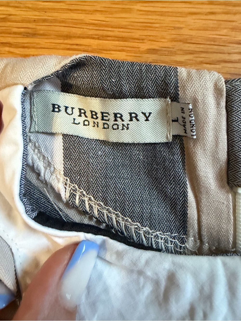 Burberry London Baby Girl Check Dress – 9–12 Months - Picture 6 of 12